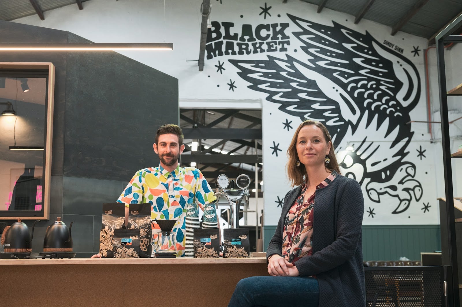 Black Market Coffee - Headquarters roastery