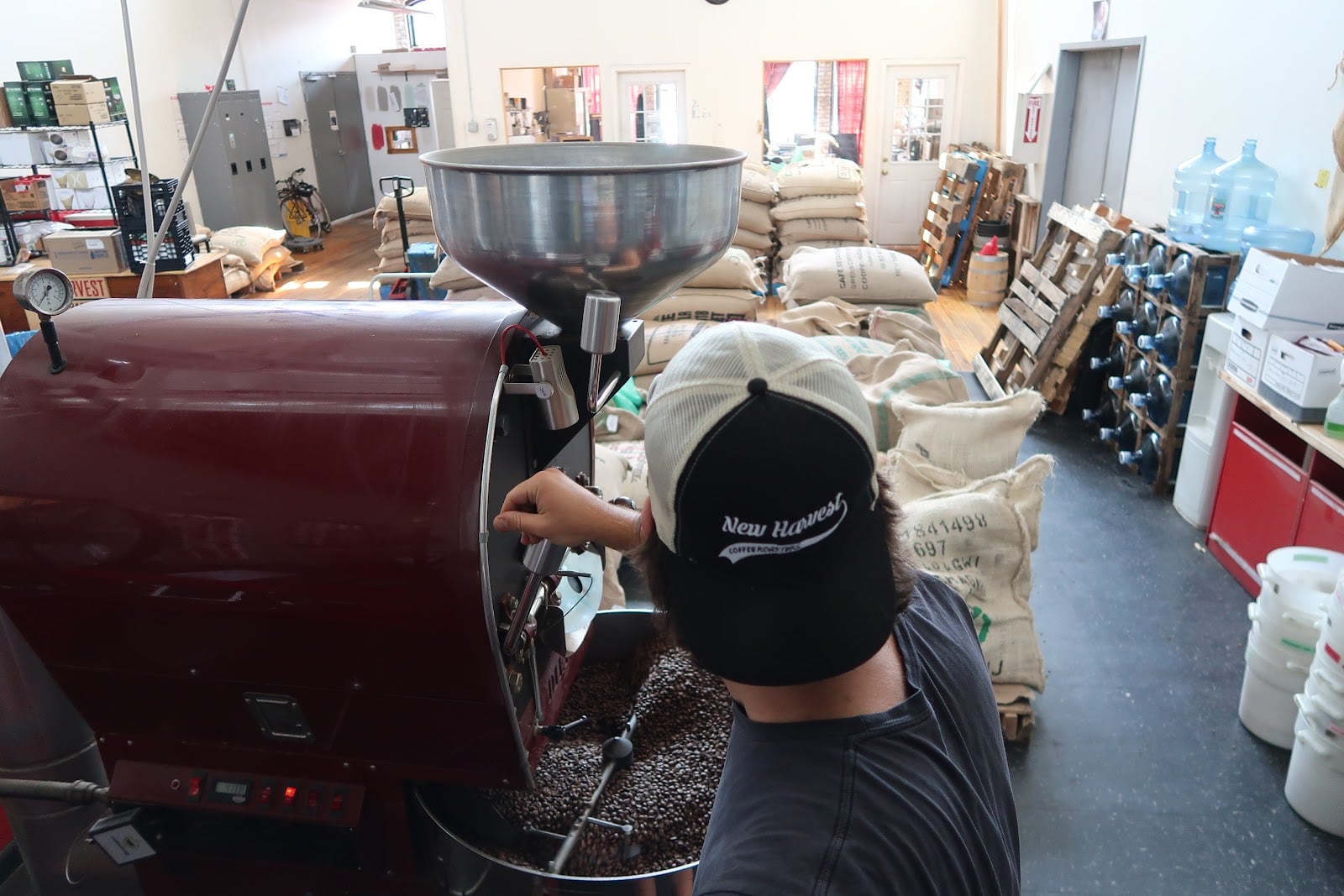 New Harvest Coffee Roasters roastery