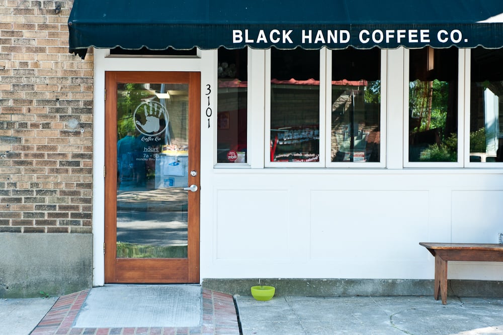 Black Hand Coffee Co roastery