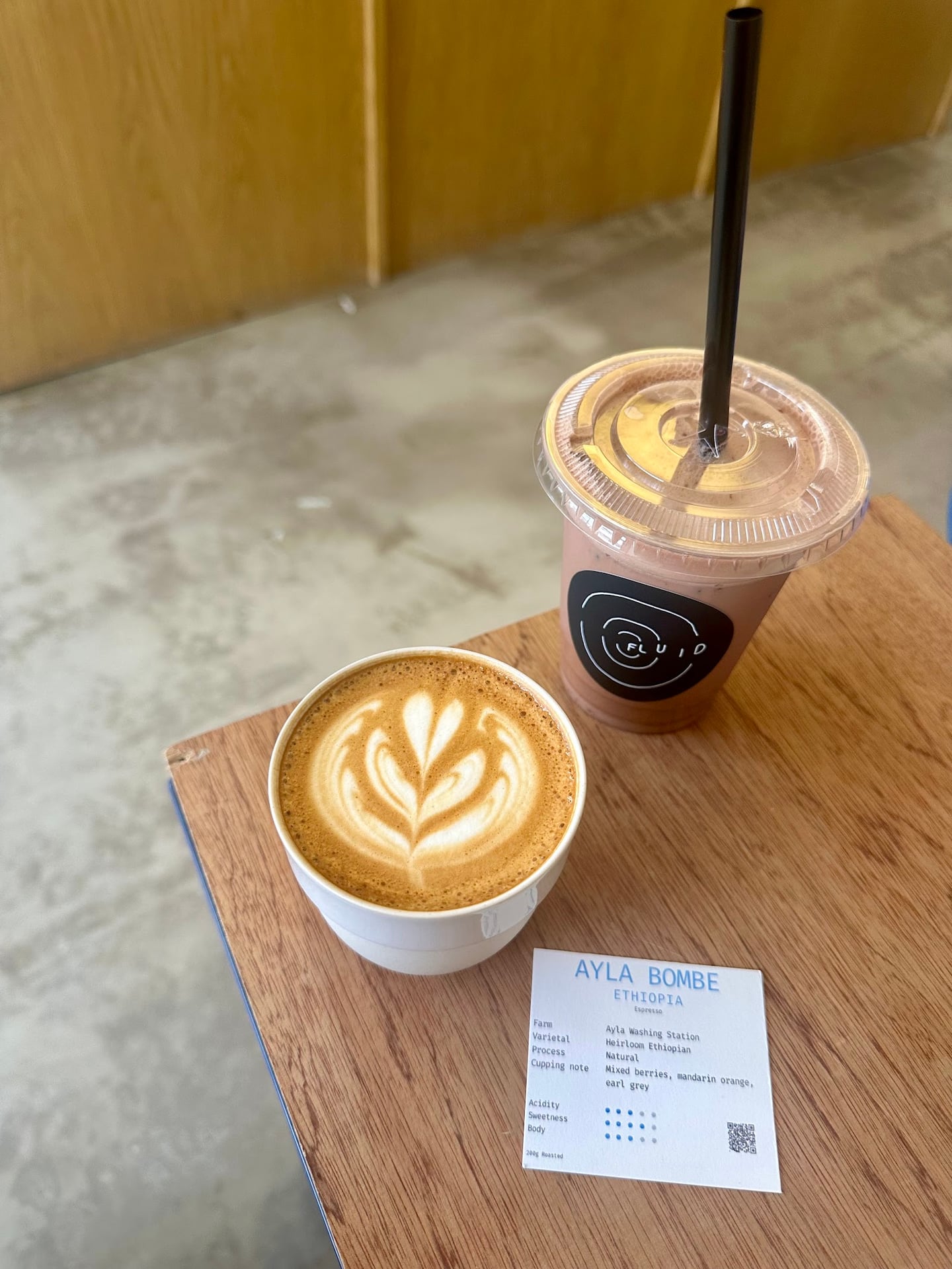 Fluid roastery