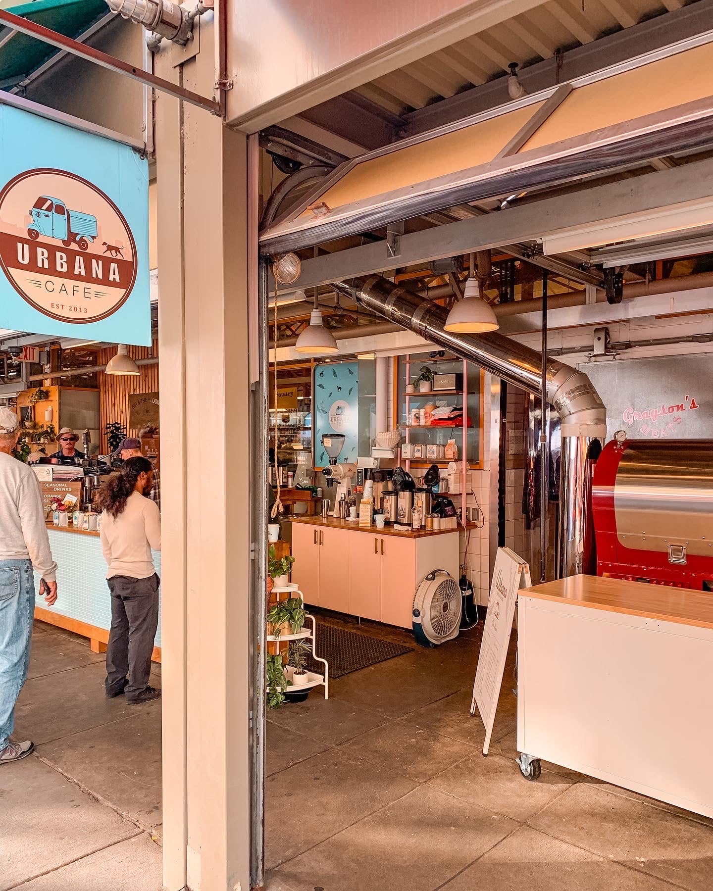Urbana Cafe Findlay Market roastery