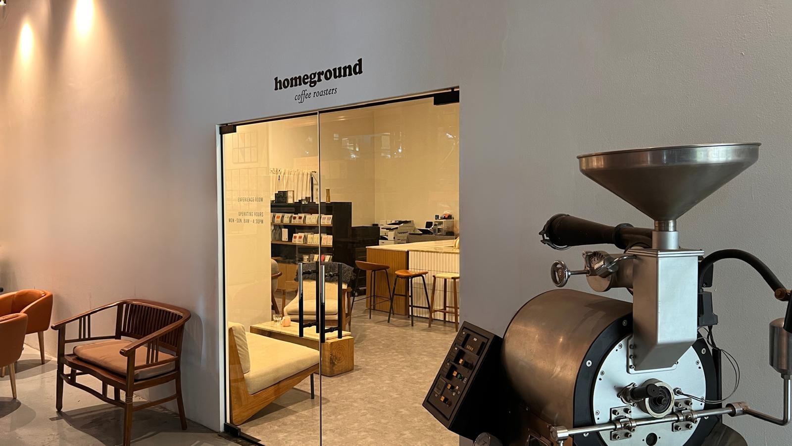 Homeground Coffee Roasters roastery