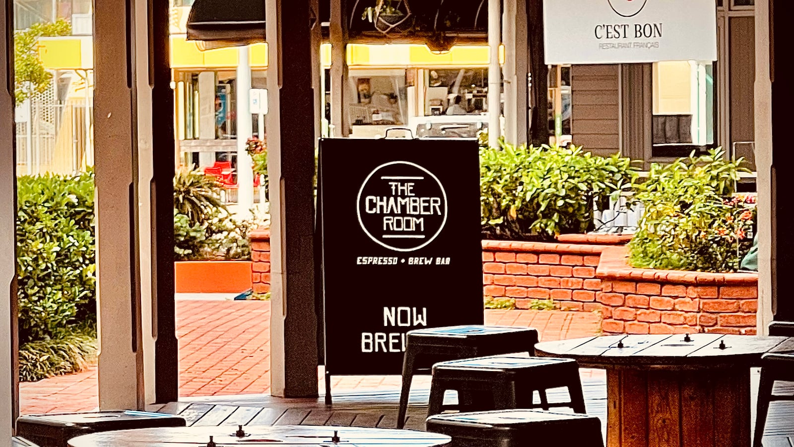 The Chamber Room Espresso & Brew Bar interior