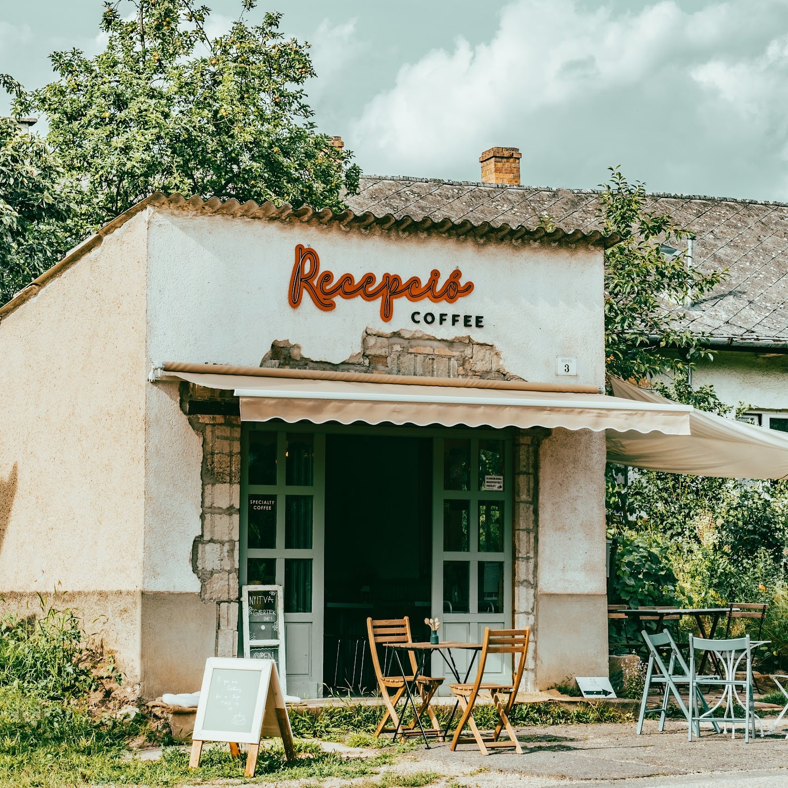 Specialty coffee in Mád, Hungary