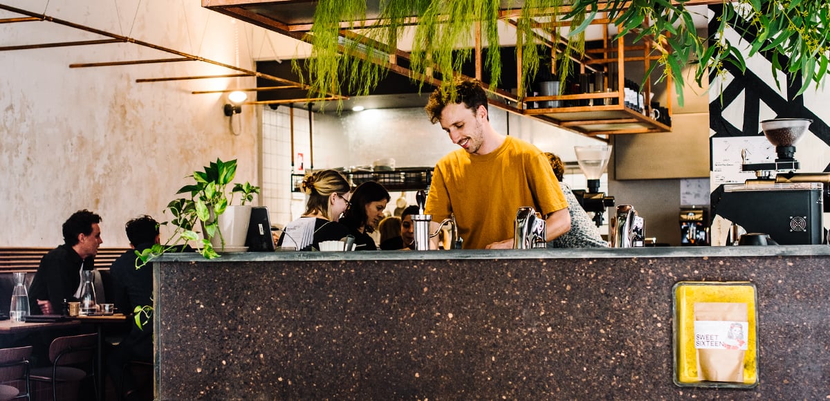 Specialty coffee in Surry Hills, Australia