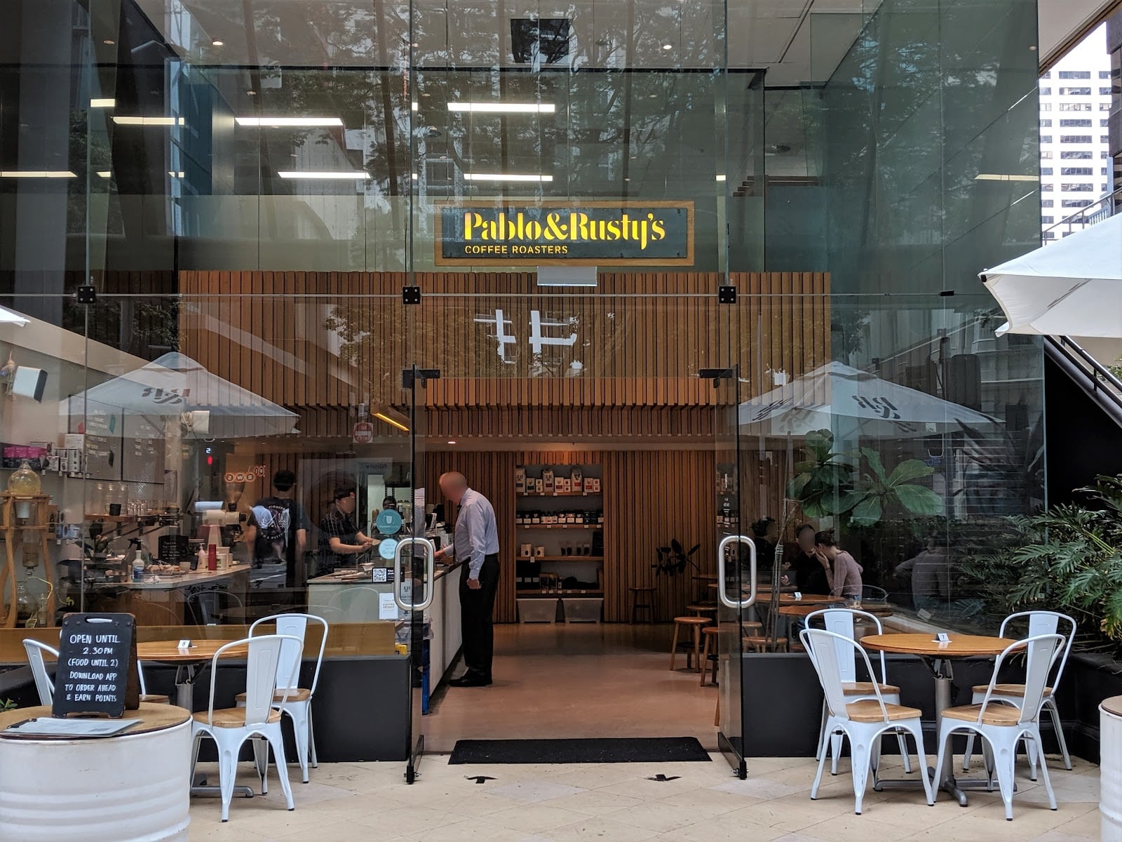 Pablo & Rusty's BNE CBD interior