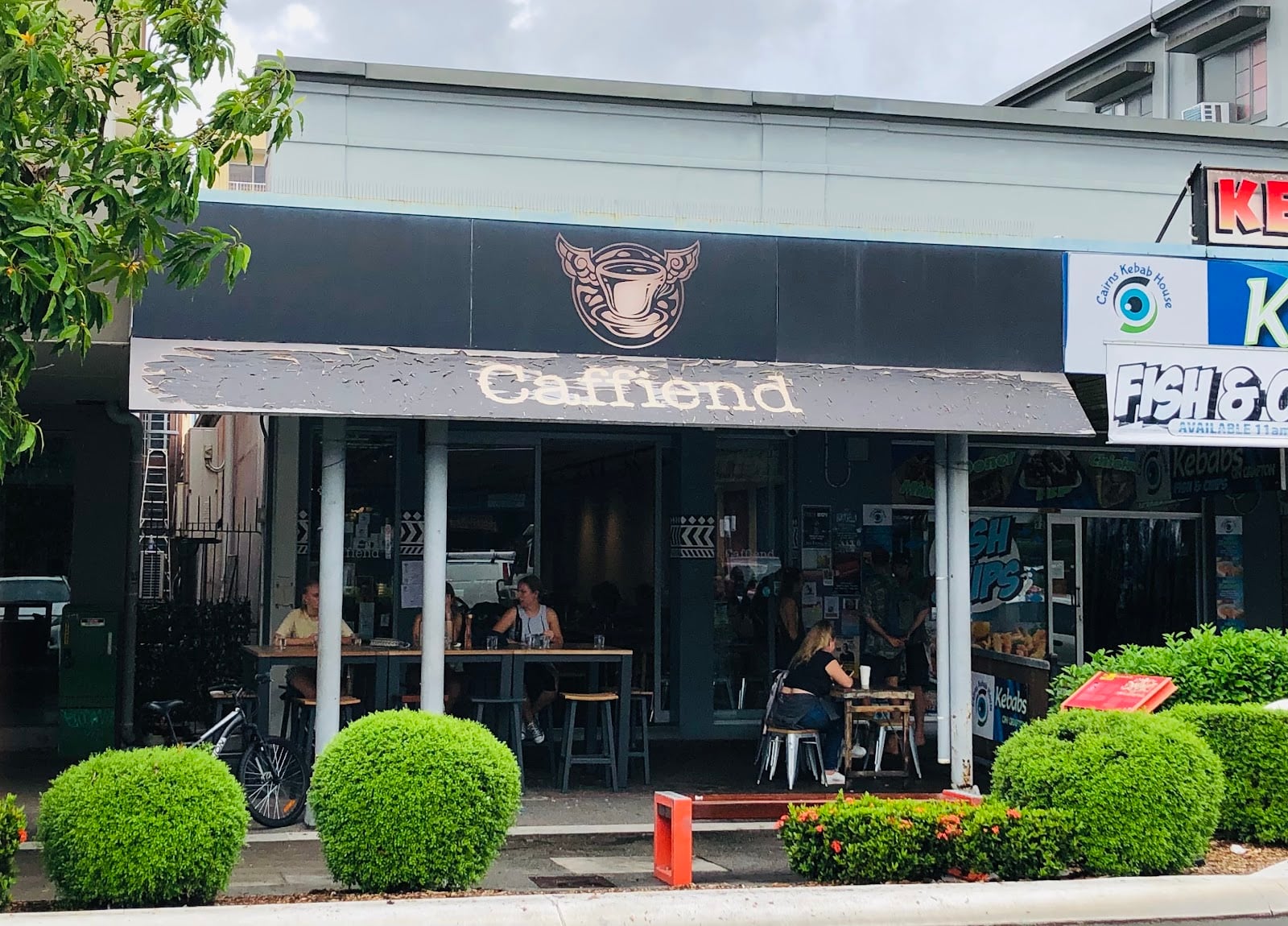 Specialty coffee in Cairns City, Australia