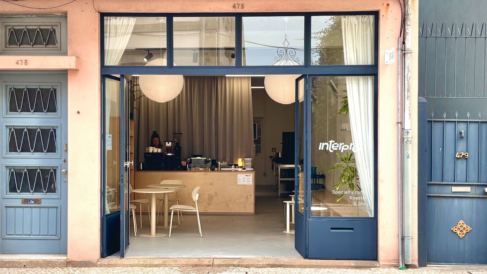 Interpret Coffee Roasters interior