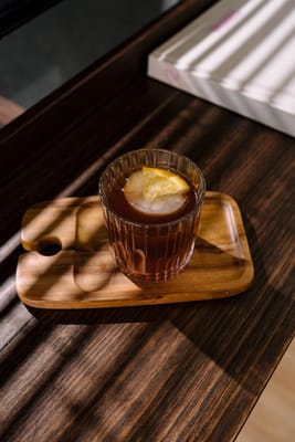 Photo of giant coffee