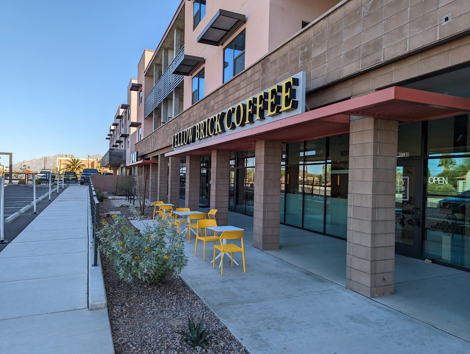 Yellow Brick Coffee interior
