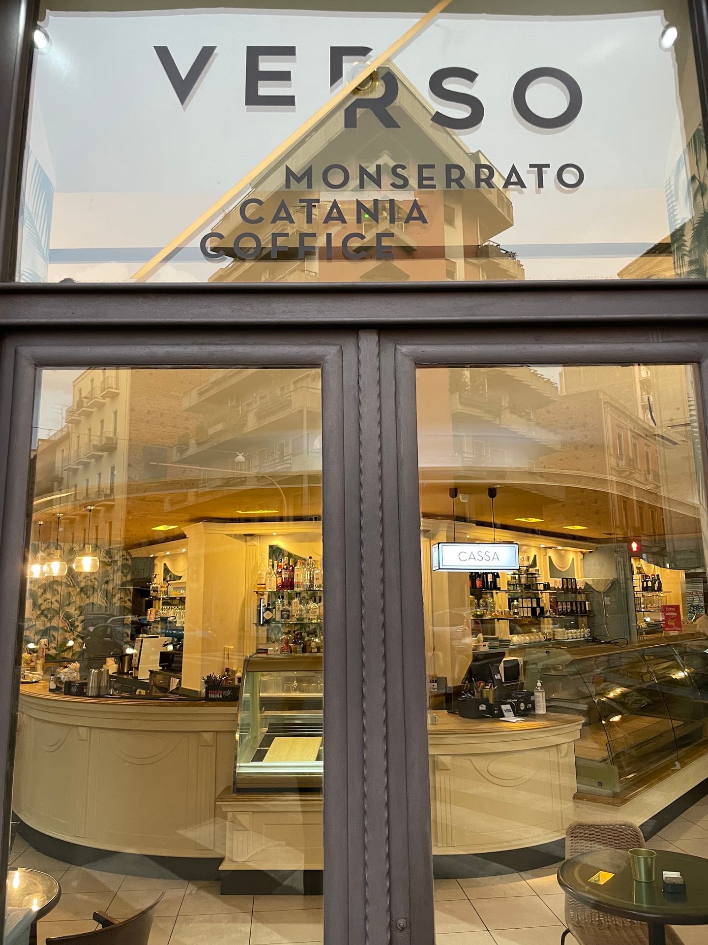 Specialty coffee in Catania, Italy