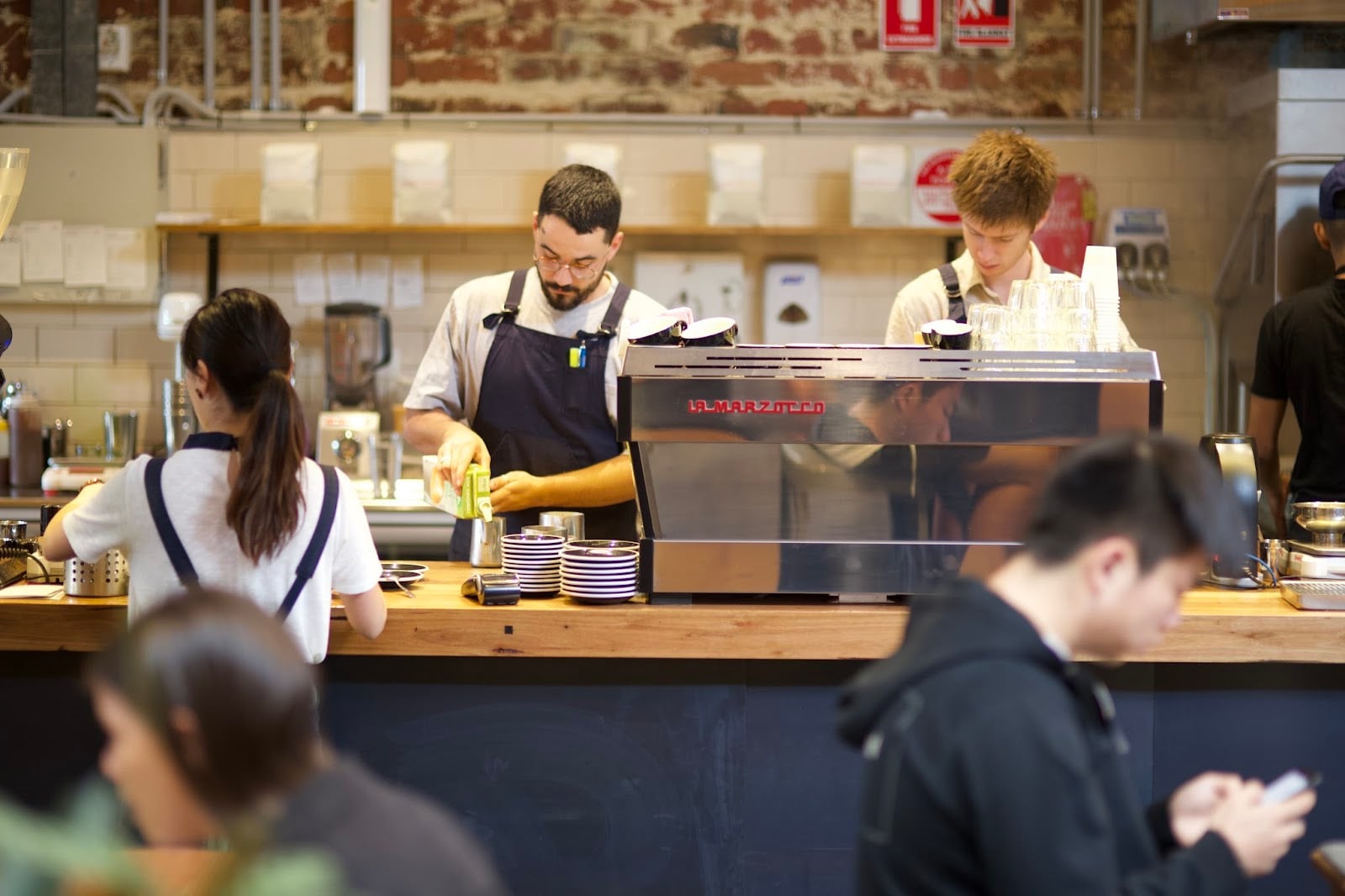 Specialty coffee in Carlton, Australia