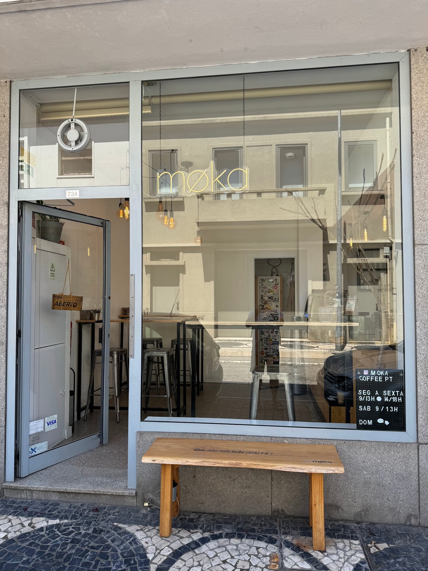Møka Coffee Shop interior